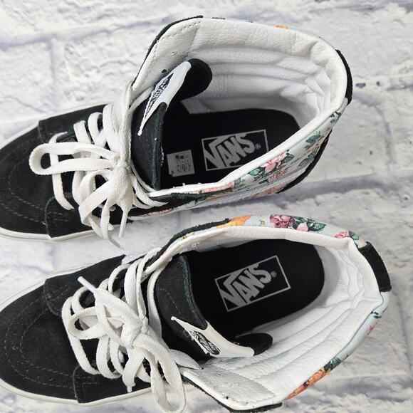 Van's SK8-Hi Garden Floral Women's Hi Top Sneaker - Picture 10 of 12